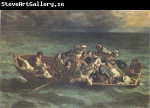 Eugene Delacroix The Shipwreck of Don Juan (mk05)